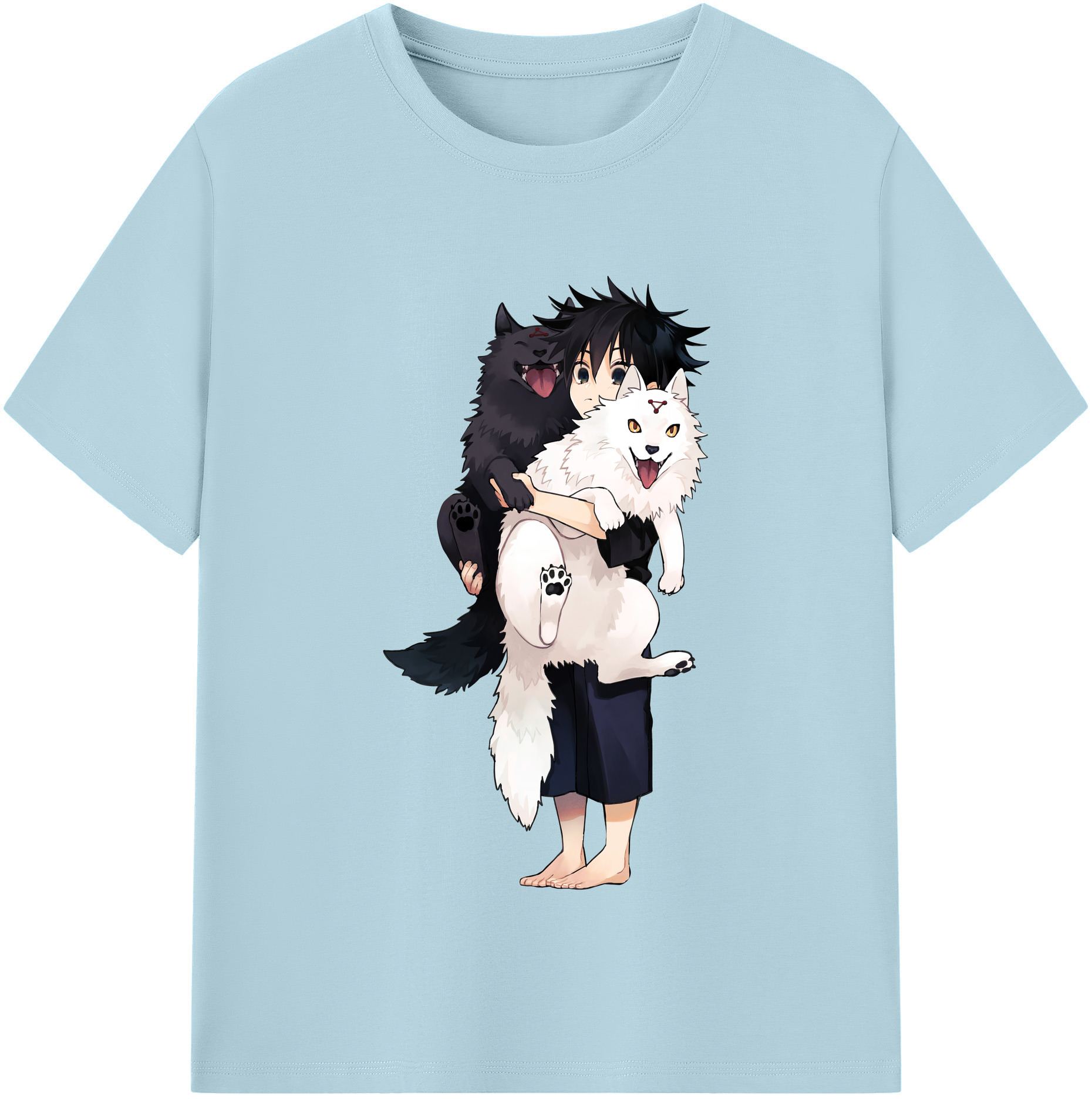 （画像用） 呪術廻戦 Jujutsu Kaisen 綿100％半袖Tシャツ（フロントプリント）